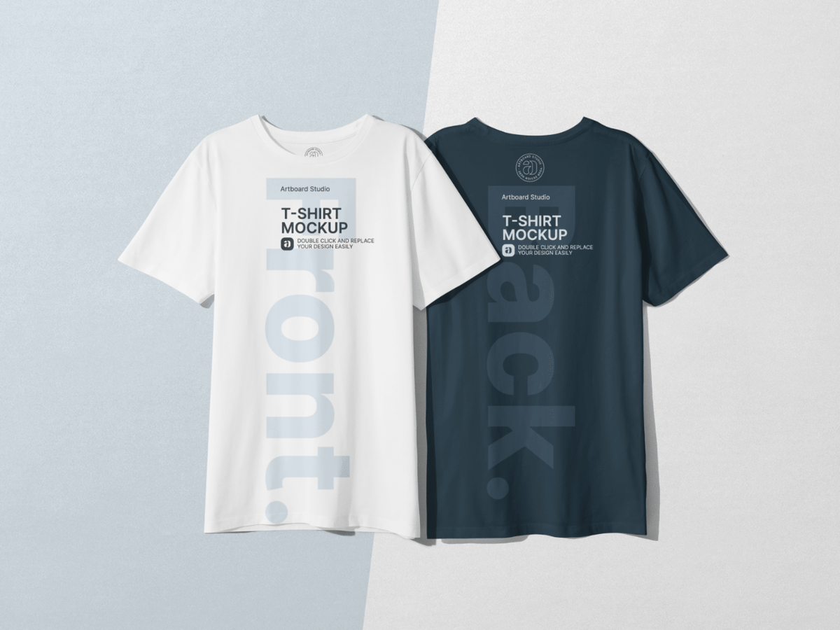 Find & download the most popular front back t shirt mockup psd on freepik ✓ free for commercial use ✓ high quality images ✓ made for creative projects. Front Back T Shirt Mockup Template