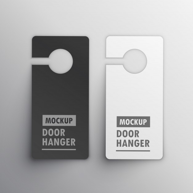 Find & download free graphic resources for room. 30 Best Door Hanger Mockup Templates Graphic Design Resources