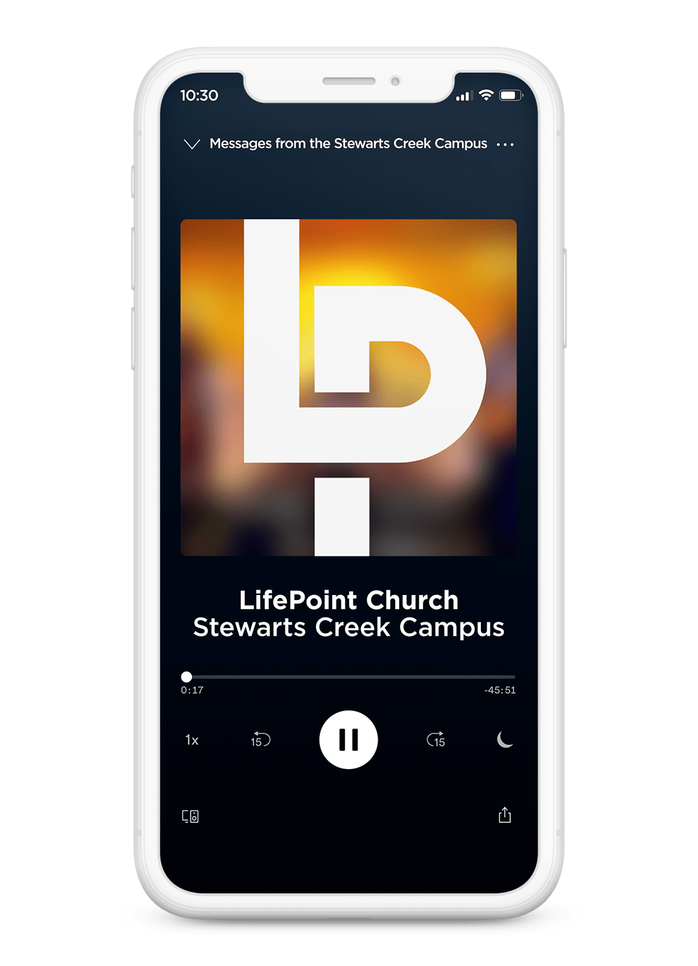 As a small thumbnail in podcast apps, in podcast directories like apple podcasts, google podcasts, or spotify, in itunes on large monitors, and ; Podcast Lifepoint Church