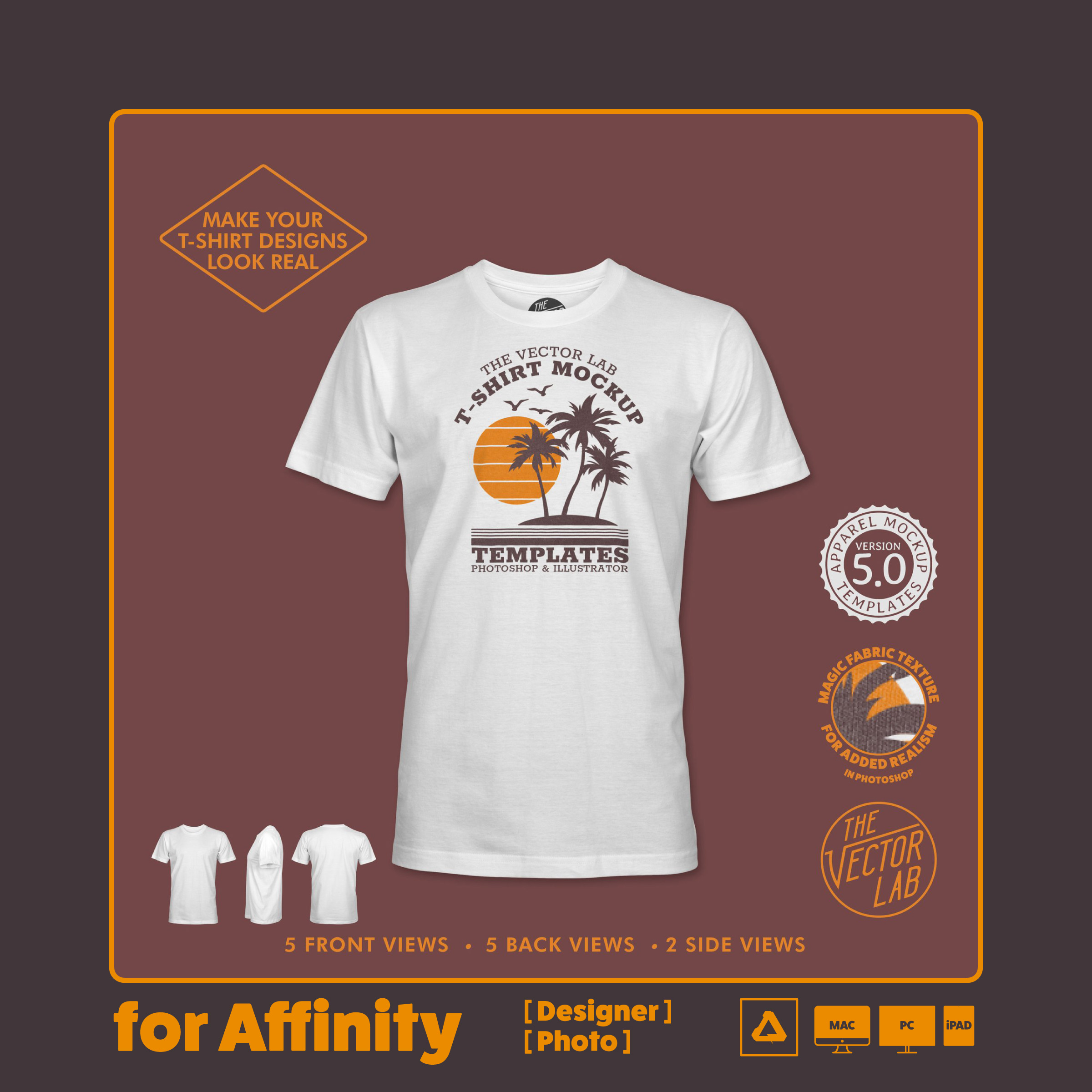 The smart objects, photoshop mockups are not imported properly in affinity designer and cannot be edited. T Shirt Mockup Templates For Affinity Ray Dombroski