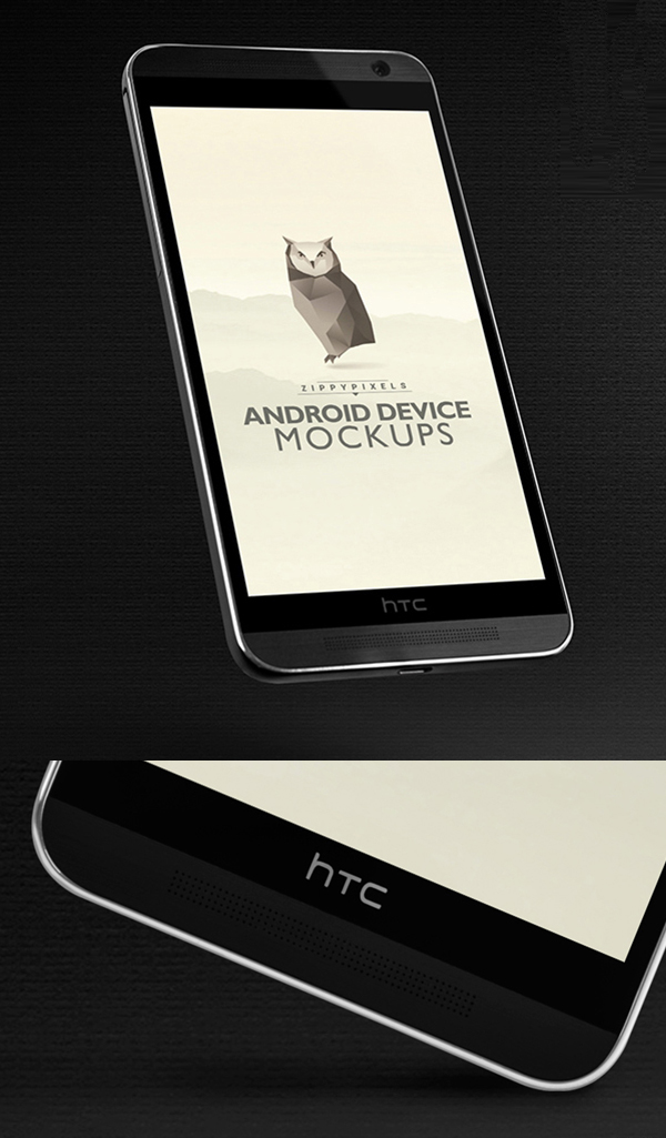 All the templates and mockups are free for download and available in editable psd . Free Android Mockups Htc One M8 Freebies Psd