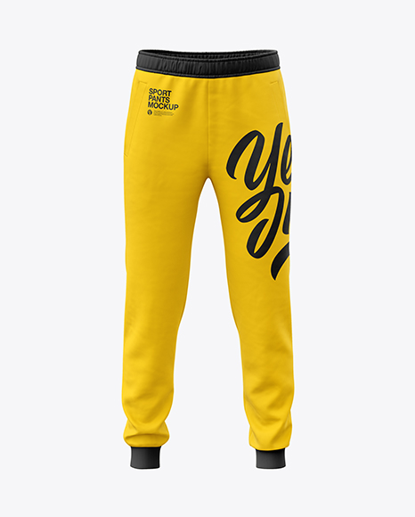 Editable photoshop files for creating you own funko pop box. Men 39 S Sport Pants Mockup