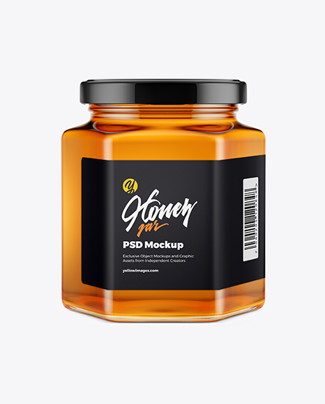 This mockup will help showcase your . Download Clear Plastic Honey Bottle Yellowimages