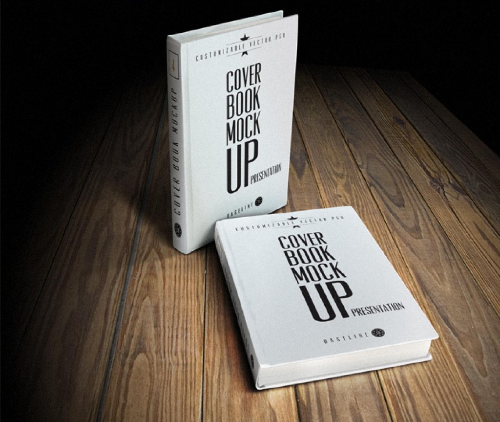 42+ Download Embossed Book Cover Mockup&nbsp;Psd