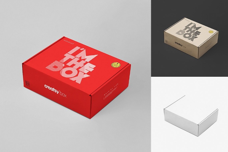 35+ Download Mailing Box Mockup Free&nbsp;Psd