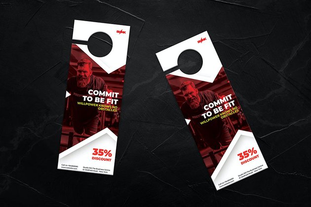 43+ Download Door Hanger Mockup Psd Free