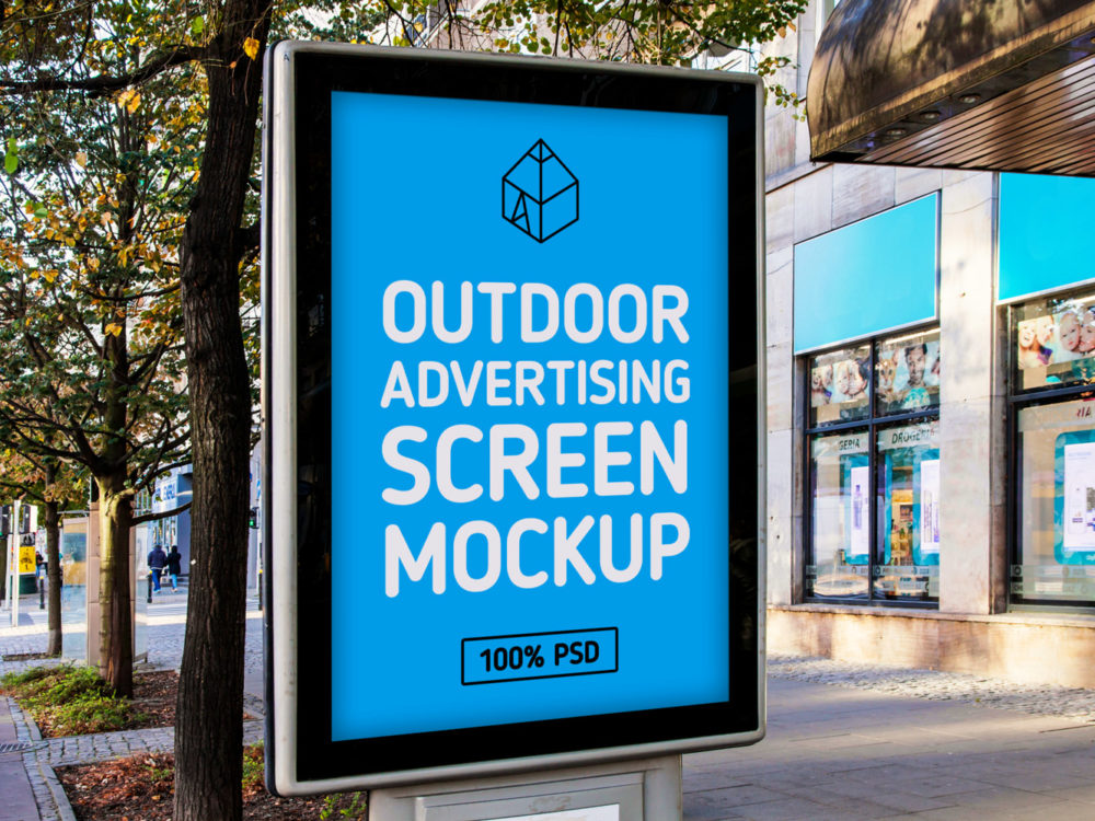 27+ Download Free Outdoor Advertising Mockup&nbsp;Psd