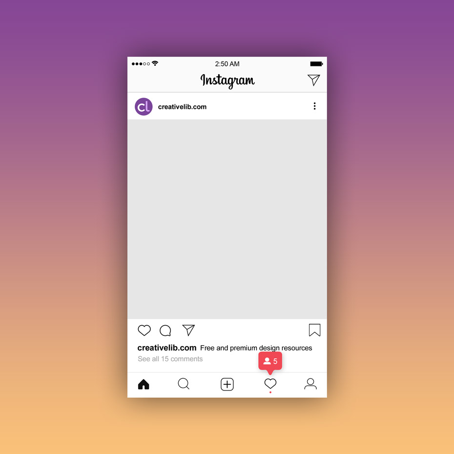 23+ Download Instagram Mockup Psd&nbsp;Free