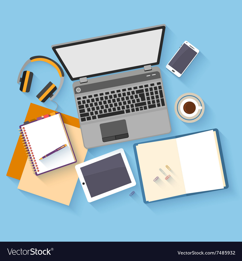 50+ Download Flat Design Mockup&nbsp;Psd