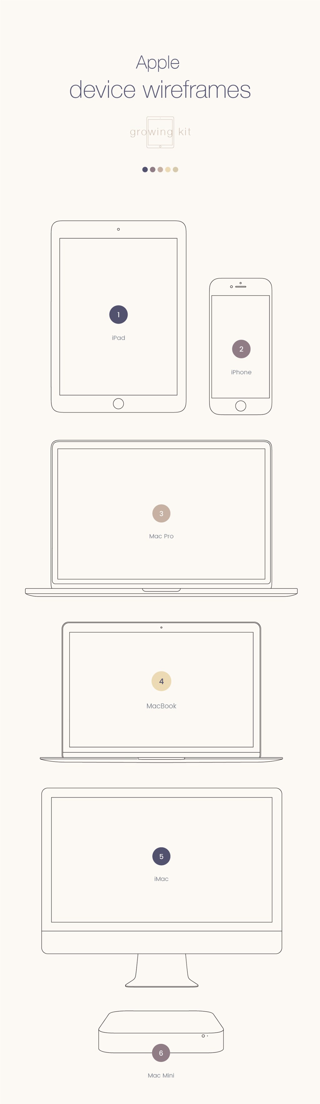 14+ Download Macbook Wireframe Mockup&nbsp;Psd