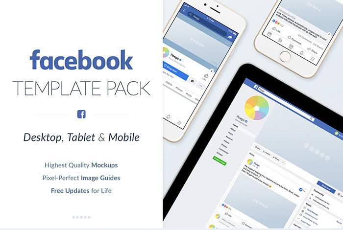 45+ Download Facebook Page Mobile Mockup 2019&nbsp;Psd