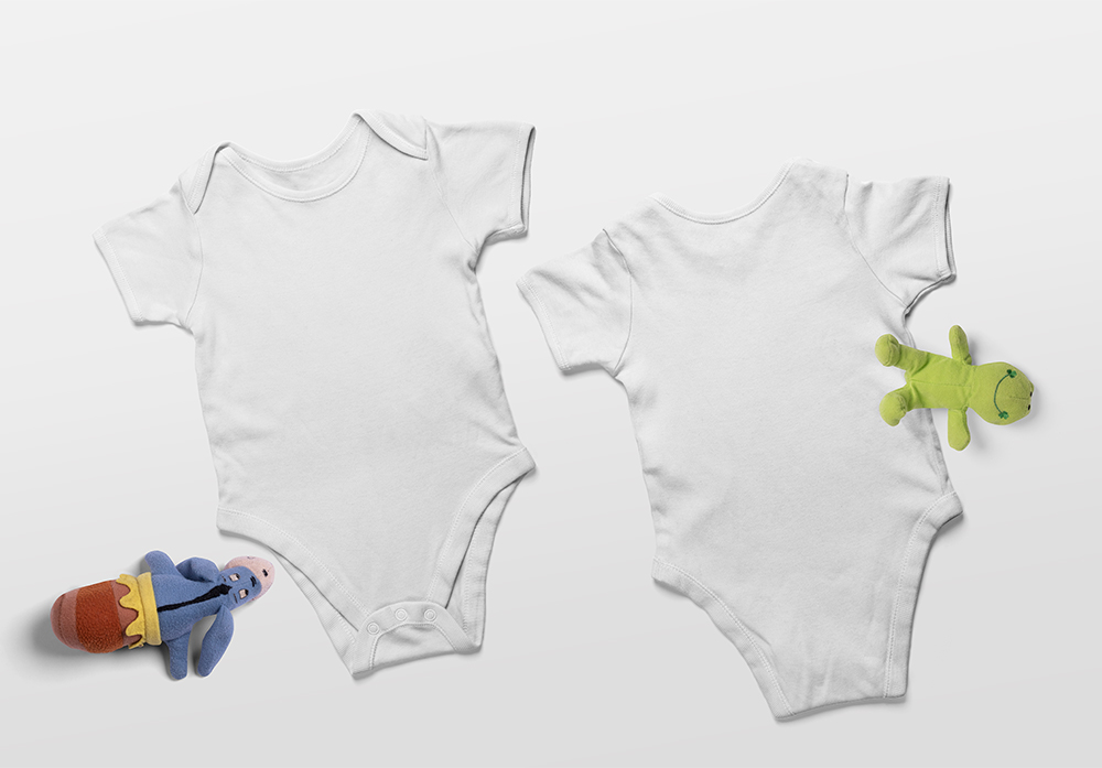 15+ Download Free Baby Onesie Mockup&nbsp;Psd