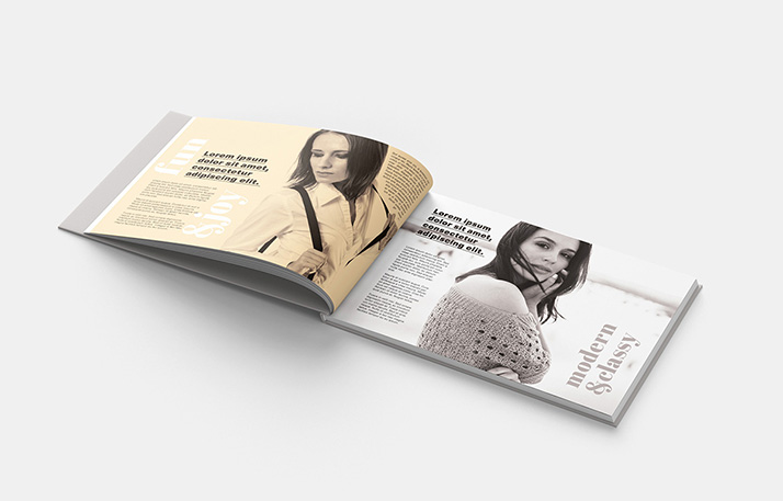 45+ Download Horizontal Magazine Mockup&nbsp;Psd